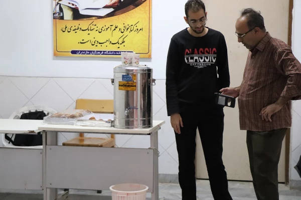 گزارش تصویری از روند ثبت نام حضوری دانشگاه فرهنگیان مازندران 7