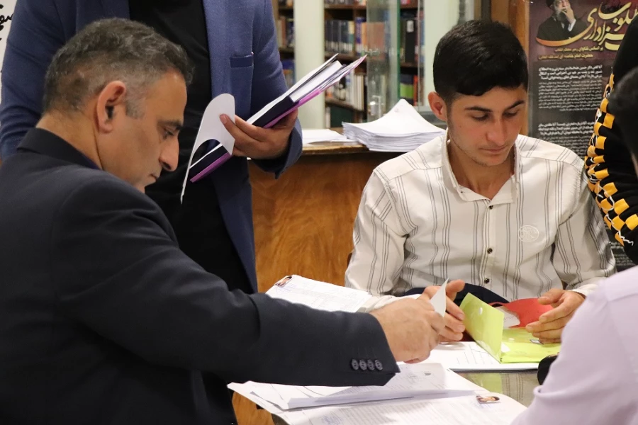گزارش تصویری از روند ثبت نام حضوری دانشگاه فرهنگیان مازندران 9