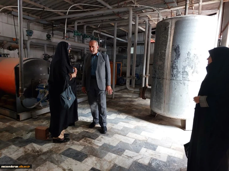 حضور دکتر مهدوی رئیس دانشگاه فرهنگیان مازندران به همراه نماینده مقام معظم رهبری در دانشگاه فرهنگیان مازندران و روسای ادارات، در مرکز آموزش عالی حضرت فاطمه(س)قائمشهر 2