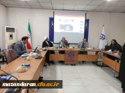 حضور دکتر مهدوی رئیس دانشگاه فرهنگیان مازندران به همراه نماینده مقام معظم رهبری در دانشگاه فرهنگیان مازندران و روسای ادارات، در مرکز آموزش عالی حضرت فاطمه(س)قائمشهر 2