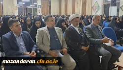 حضور دکتر مهدوی رئیس دانشگاه فرهنگیان مازندران به همراه نماینده مقام معظم رهبری در دانشگاه فرهنگیان مازندران و روسای ادارات، در مرکز آموزش عالی حضرت فاطمه(س)قائمشهر 2