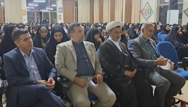 حضور دکتر مهدوی رئیس دانشگاه فرهنگیان مازندران به همراه نماینده مقام معظم رهبری در دانشگاه فرهنگیان مازندران و روسای ادارات، در مرکز آموزش عالی حضرت فاطمه(س)قائمشهر 2