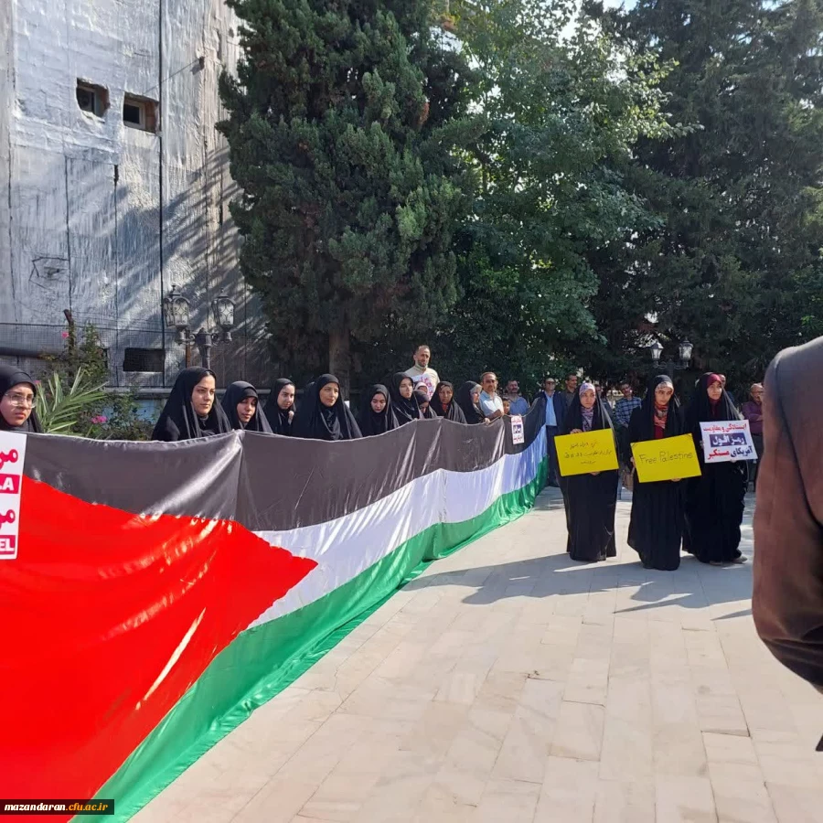 تجمع دانشگاهیان در محکوم کردن جنایات رژیم صهیونیستی 4