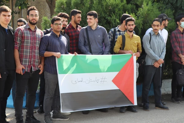 تجمع دانشگاهیان در محکوم کردن جنایات رژیم صهیونیستی 13