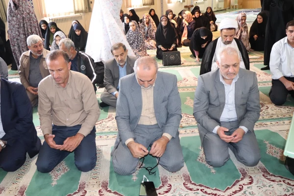  برگزاری جلسه اداری درخصوص تدفین شهید خوش نام در مرکز حضرت فاطمه س قائمشهر  2