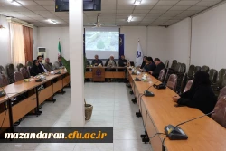  برگزاری جلسه اداری درخصوص تدفین شهید خوش نام در مرکز حضرت فاطمه س قائمشهر  7