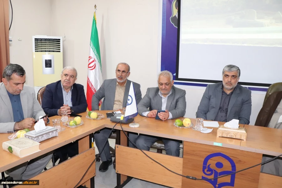  برگزاری جلسه اداری درخصوص تدفین شهید خوش نام در مرکز حضرت فاطمه س قائمشهر  8