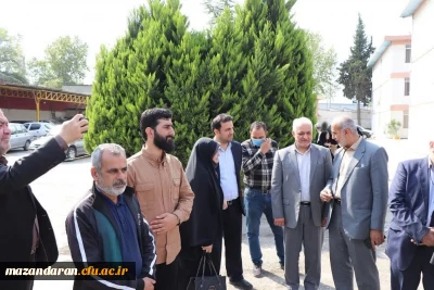 جلسه فی ما بین مسئولان شهری شهرستان قائمشهر و مسئولان دانشگاه فرهنگیان