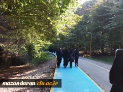 پیاده روی دانشجویان مرکز حضرت فاطمه(س) قائمشهر  به مناسبت گرامی داشت هفته تربیت بدنی در تاریخ ۱۴۰۲/۰۷/۲۹. 2