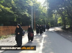 پیاده روی دانشجویان مرکز حضرت فاطمه(س) قائمشهر  به مناسبت گرامی داشت هفته تربیت بدنی در تاریخ ۱۴۰۲/۰۷/۲۹. 2