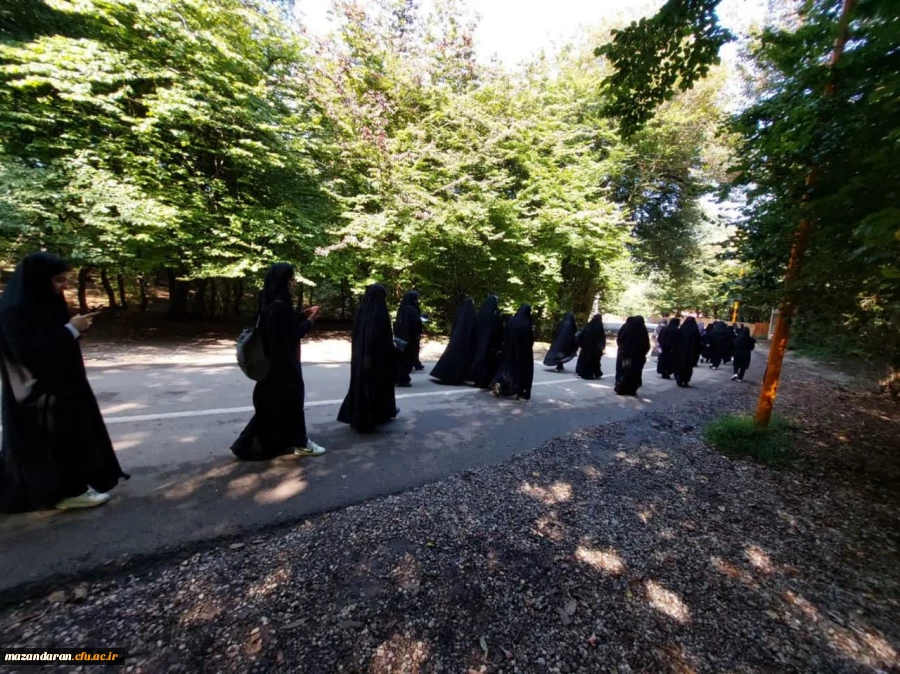 پیاده روی دانشجویان مرکز حضرت فاطمه(س) قائمشهر  به مناسبت گرامی داشت هفته تربیت بدنی در تاریخ ۱۴۰۲/۰۷/۲۹. 2