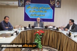 جلسه ادارای  پردیس دکتر شریعتی ساری 6