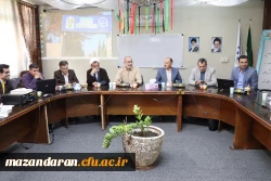 جلسه اداری دکترمهدوی با دانشجویان وکارکنان مرکز شهید رجائی بابل  3