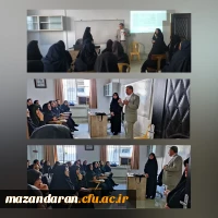 بازدید معاون هماهنگی دانشگاه فرهنگیان مازندران از کلاس های پودمان اول (جامانده)  2