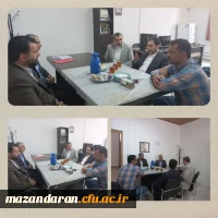 بازدید معاون هماهنگی دانشگاه فرهنگیان مازندران از کلاس های پودمان اول (جامانده)  3