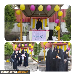 برپایی ایستگاه صلواتی و پذیرایی