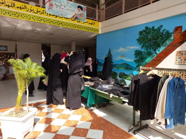برپایی غرفه عفاف و حجاب 2