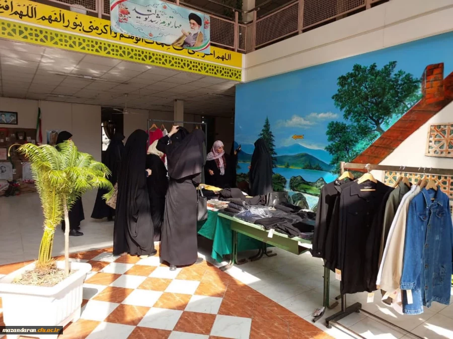 برپایی غرفه عفاف و حجاب 2