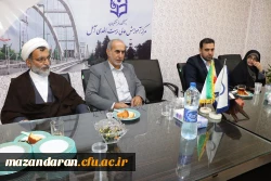 جلسه اداری دکتر مهدوی رئیس دانشگاه فرهنگیان مازندران  در بیت الهدی آمل  4