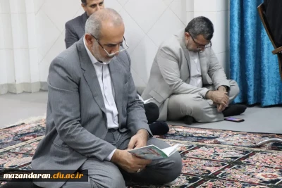 برگزاری مراسم معنوی و هفتگی زیارت عاشورا