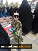 حضور در راهپیمایی روز دانش آموزان  7