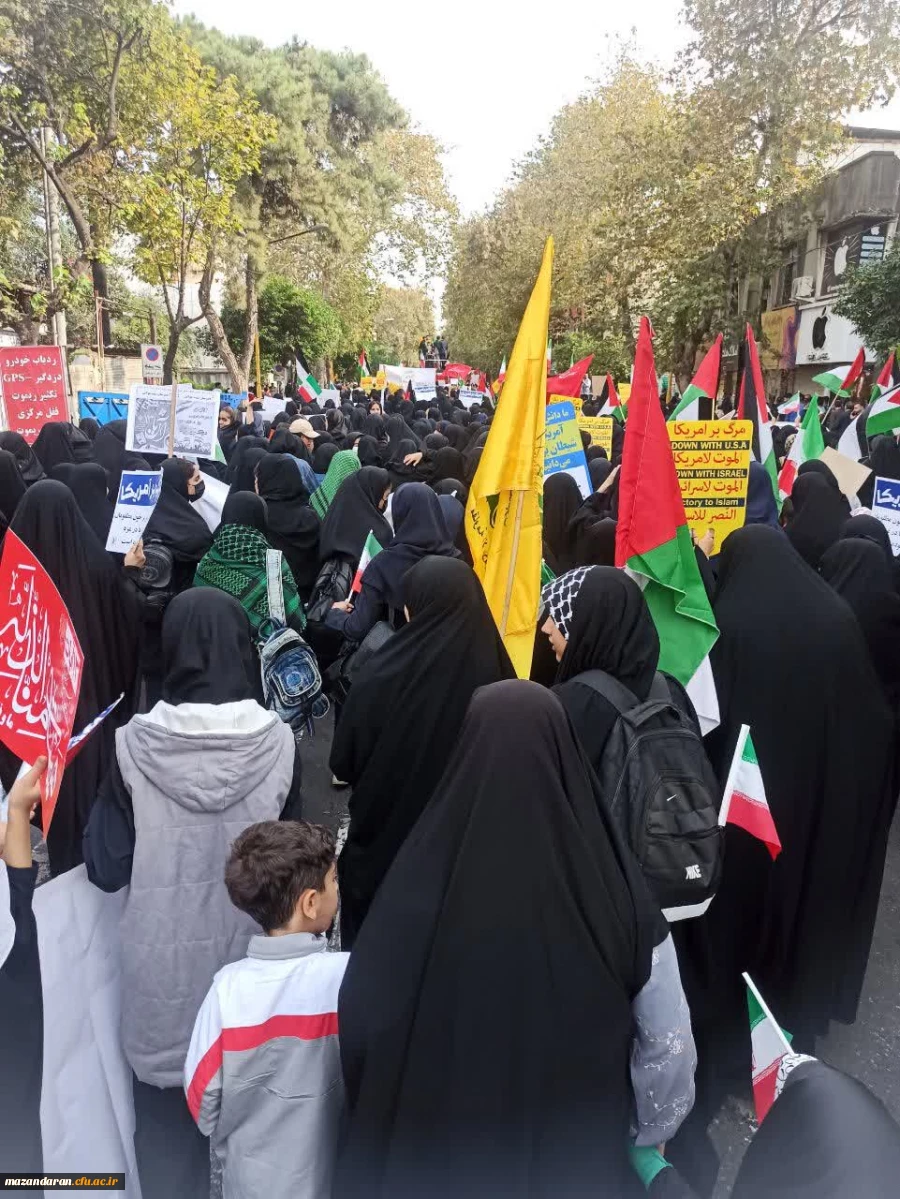 حضور در راهپیمایی روز دانش آموزان  15