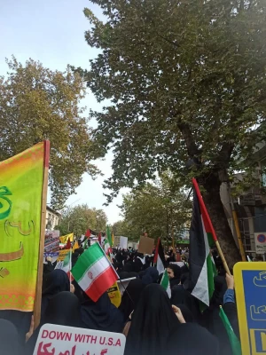 حضور در راهپیمایی روز دانش آموز  3