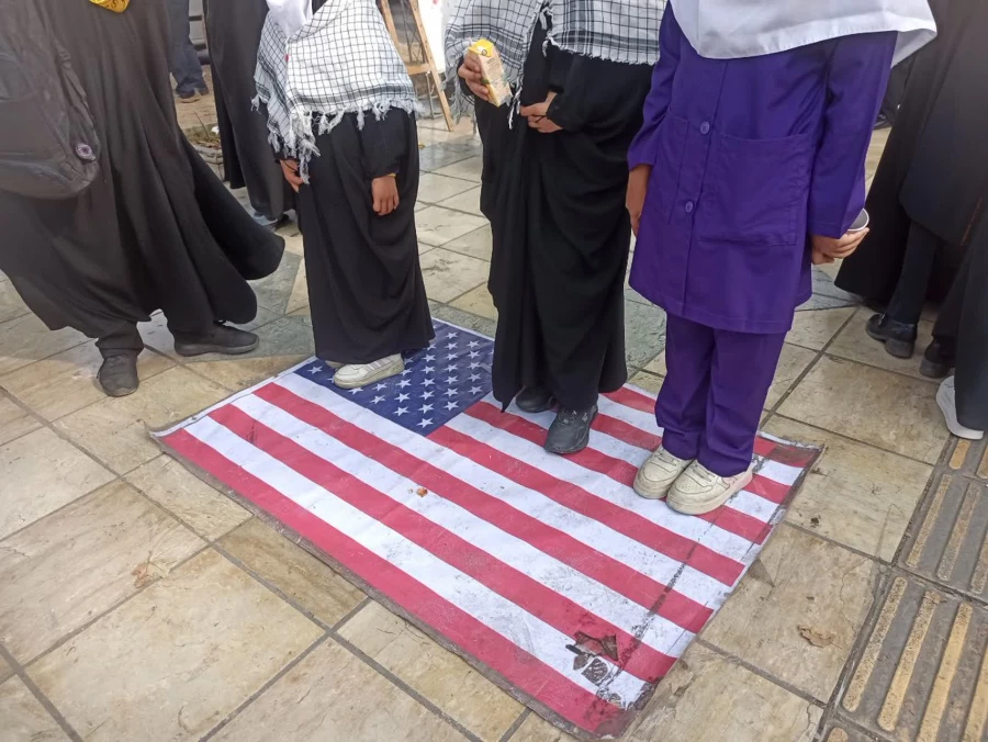 حضور در راهپیمایی روز دانش آموز  8