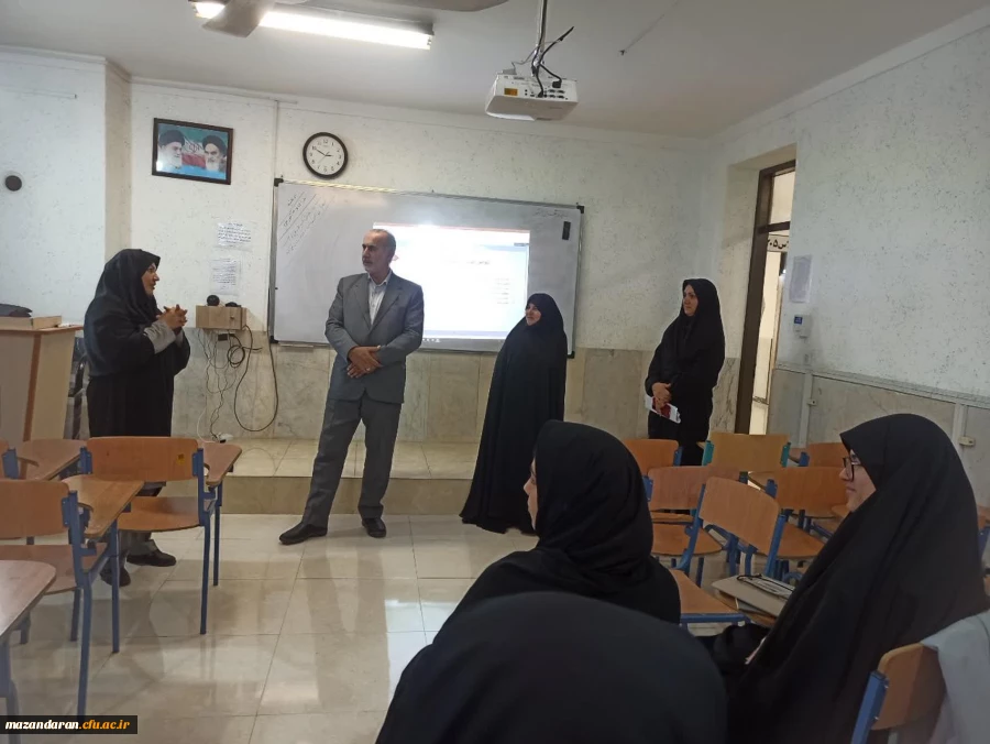 بازدید لطف الله مهدوی از کلاس های آموزشی  7