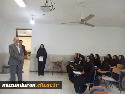 بازدید لطف الله مهدوی از کلاس های پردیس فاطمه الزهرا (س) ساری 2