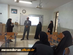بازدید لطف الله مهدوی از کلاس های پردیس فاطمه الزهرا (س) ساری 4