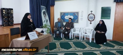 نشست لطف الله مهدوی ریاست دانشگاه فرهنگیان مازندران با  دانشجومعلمان پردیس 