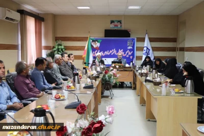 بازدید ریاست دانشگاه فرهنگیان مازندران از پردیس فاطمه زهرا (س) ساری