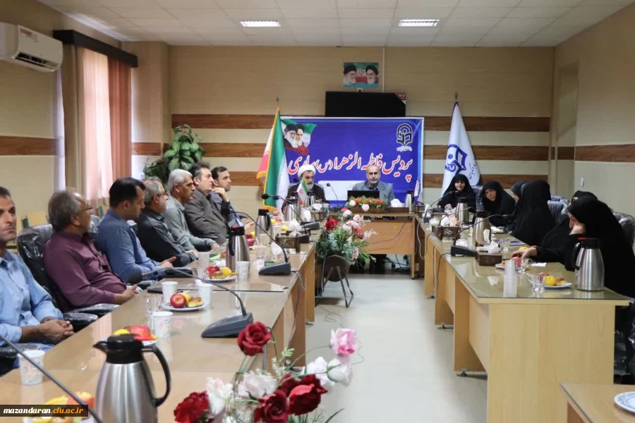 بازدید ریاست دانشگاه فرهنگیان مازندران از پردیس فاطمه زهرا (س) ساری 5