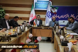 هم اندیشی مسئولین دانشگاه فرهنگیان مازندران ،ریاست پردیس فاطمه الزهرا (س)ساری با علی بابایی کارنامی  نماینده مردم ساری و میاندرود در مجلس شورای اسلامی ،عبدالرحیم احمدزاده رییس آموزشو پرورش ناحیه یک ساری ،زین العادین نوکنده رییس آموزش و پرورش ناحیه دو ساری