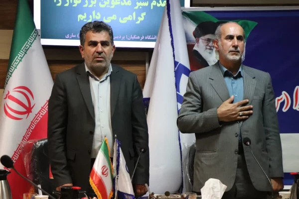 هم اندیشی مسئولین دانشگاه فرهنگیان مازندران ،ریاست پردیس فاطمه الزهرا (س)ساری با علی بابایی کارنامی  نماینده مردم ساری و میاندرود در مجلس شورای اسلامی ،عبدالرحیم احمدزاده رییس آموزشو پرورش ناحیه یک ساری ،زین العادین نوکنده رییس آموزش و پرورش ناحیه دو ساری