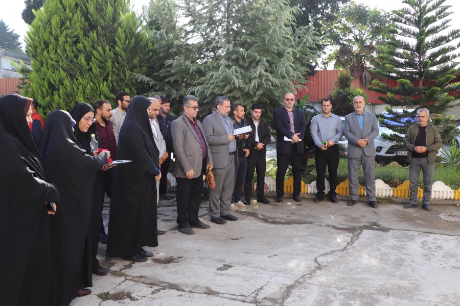 مراسم جا نمایی مزار شهید خوش نام 3