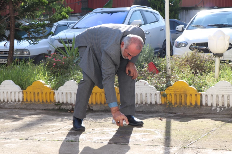 مراسم جا نمایی مزار شهید خوش نام 4