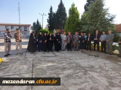 حضور ریاست دانشگاه فرهنگیان استان مازندران در مرکز حضرت فاطمه (س) قائمشهر 2