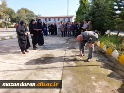 حضور ریاست دانشگاه فرهنگیان استان مازندران در مرکز حضرت فاطمه (س) قائمشهر 2