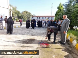 حضور ریاست دانشگاه فرهنگیان استان مازندران در مرکز حضرت فاطمه (س) قائمشهر 2