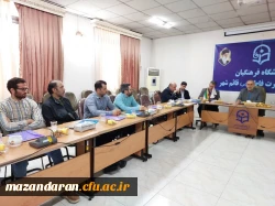 حضور ریاست دانشگاه فرهنگیان استان مازندران در مرکز حضرت فاطمه (س) قائمشهر 2