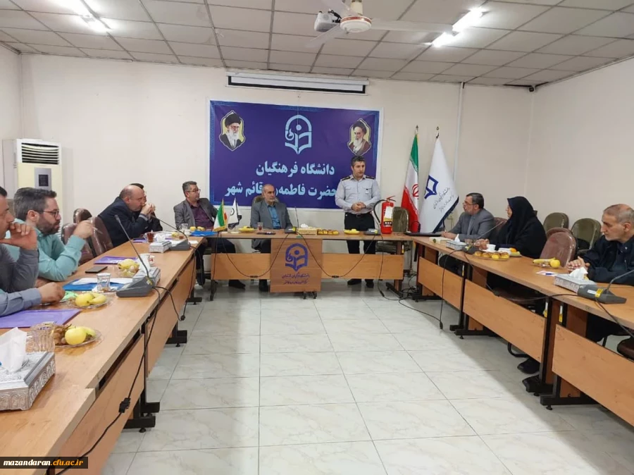 حضور ریاست دانشگاه فرهنگیان استان مازندران در مرکز حضرت فاطمه (س) قائمشهر 2