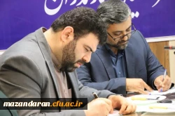 جلسه تکریم و معارفه رییس اداره حراست دانشگاه فرهنگیان مازندران
 4