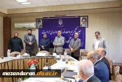 جلسه تکریم و معارفه رییس اداره حراست دانشگاه فرهنگیان مازندران
 10