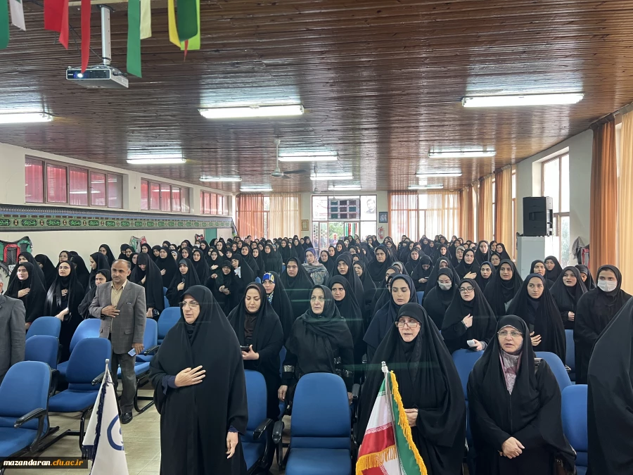 یادواره شهدای دانشجو معلم استان مازندران مرکز آموزش عالی حضرت فاطمه (س) قائمشهر 2