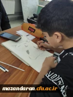 اردوی جهادی دانشجو معلمان پردیس فاطمه الزهرا (س) ساری در روستای الندان بخش چهاردانگه ساری به همت بسیج دانشجویی  3