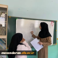 اردوی جهادی دانشجو معلمان پردیس فاطمه الزهرا (س) ساری در روستای الندان بخش چهاردانگه ساری به همت بسیج دانشجویی  14