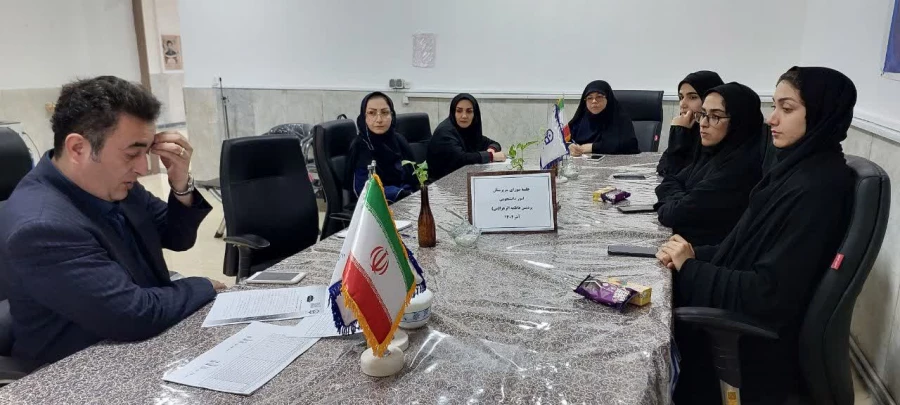 جلسه شورای دانشجویی و امور صنفی  (کمیته تغذیه سلامت )جهت بررسی نتیجه نظرسنجی کیفیت غذا  6