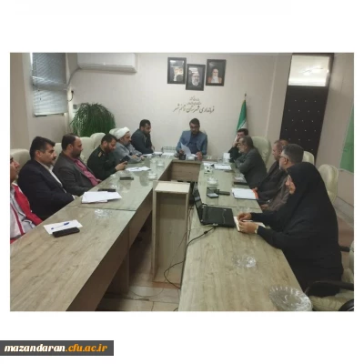 پیگیری کارهای مرتبط با تدفین شهید گمنام در فرمانداری شهرستان قائمشهر.
